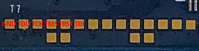 JTAG pin-out